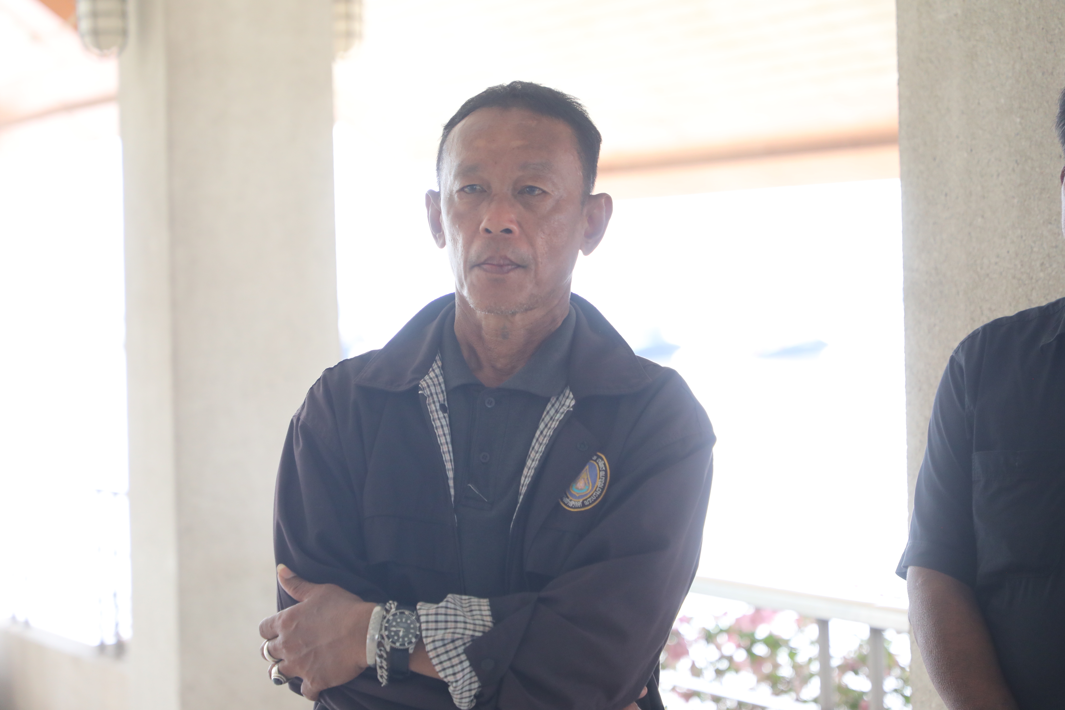 title - เลขาธิการ ส.ป.ก. นายเศรษฐเกียรติ กระจ่างวงษ์ ลงตรวจความเรียบร้อยของงาน 